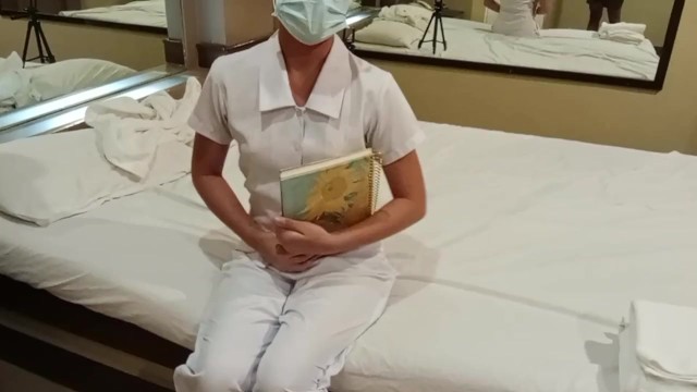 FILIPINA NURSING STUDENT GETS FUCKED TO PAY FOR HER TUITION- Pinay nursing student nagpa IYOT