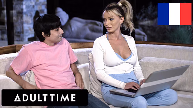 ADULT TIME - MILF Pristine Edge Is Kept Up All Night By Stepson's Desire To Fuck - FRENCH SUBTITLES