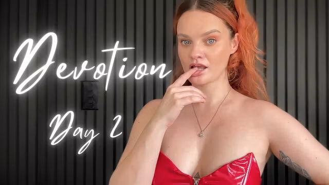 Femdom Devotion Sub Training Series Tease