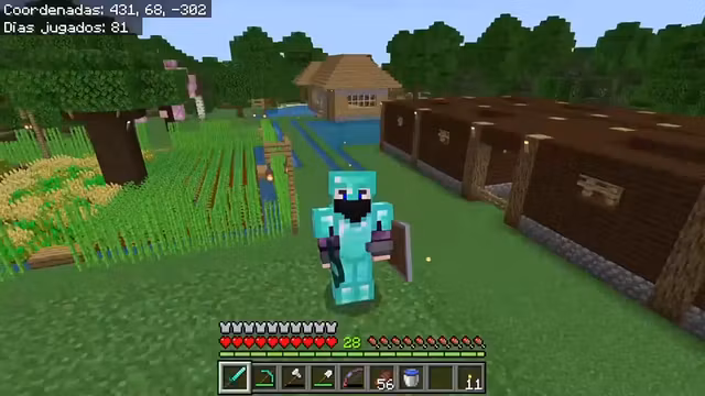 We get Diamond Armor 💎 and Return to the Nether OwlCraft🦉 EP 13