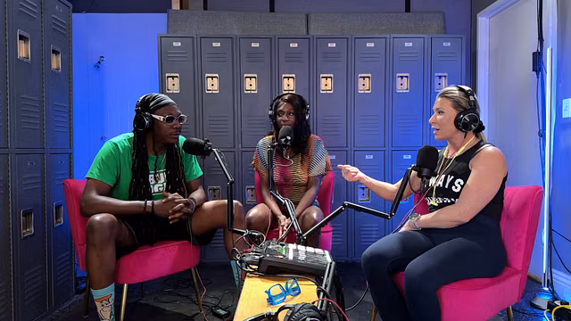 Ariel Interviews Real Life Couple Paris Love and Sable OnSet About Their Recent Match